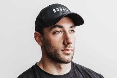 Nobull Performance Men's Hats Black | Australia (SU4753)